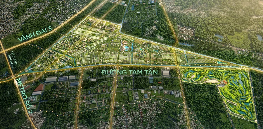 Phối cảnh tổng thể