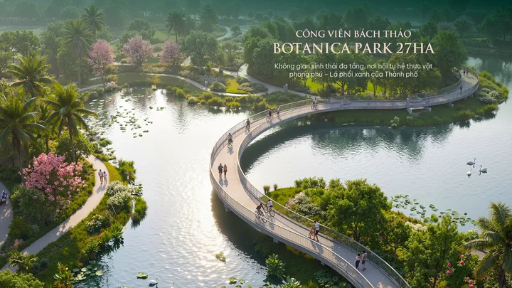 Công viên Bách Thảo 27 ha