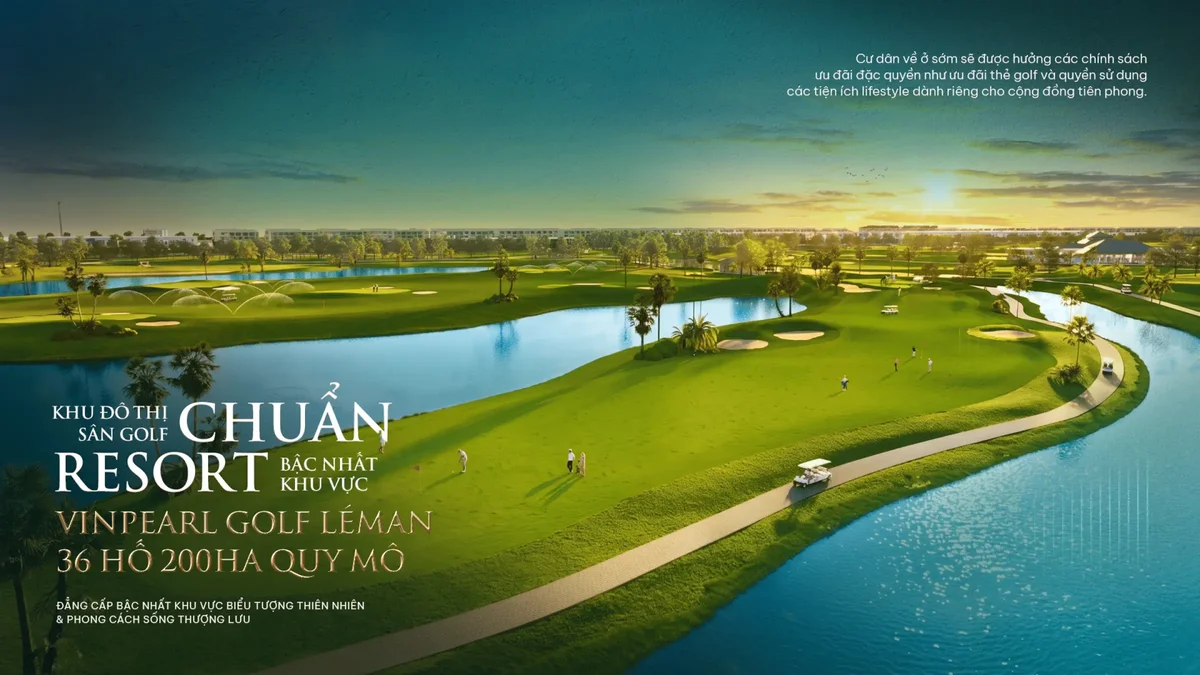 Sân golf 36 hố